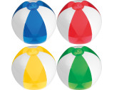 Strandball bicolour farbig/transparent
